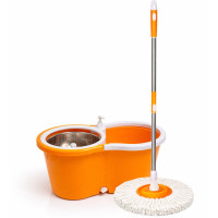 MOP GIRAT.CESTO INOX C/DISPEN.DRENO ROD.13LT MR330